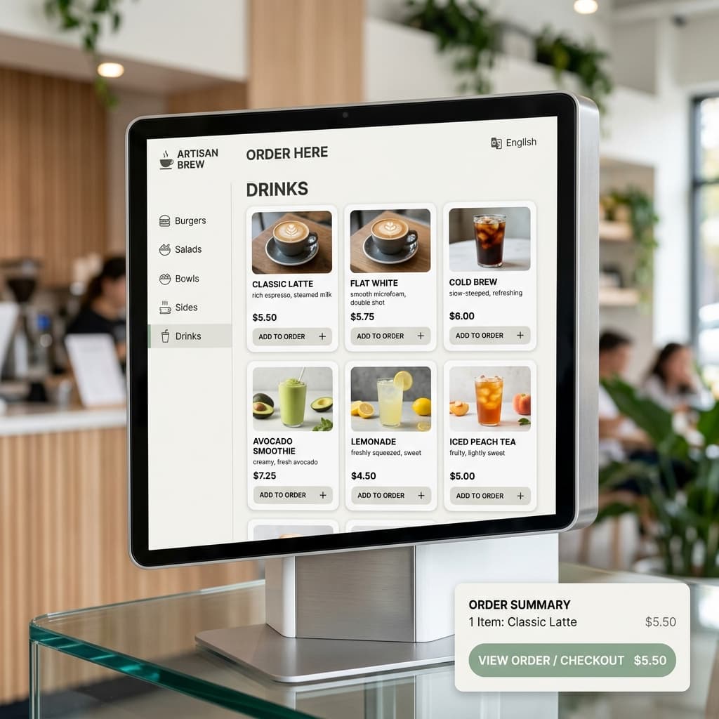 Menu engineering with real control