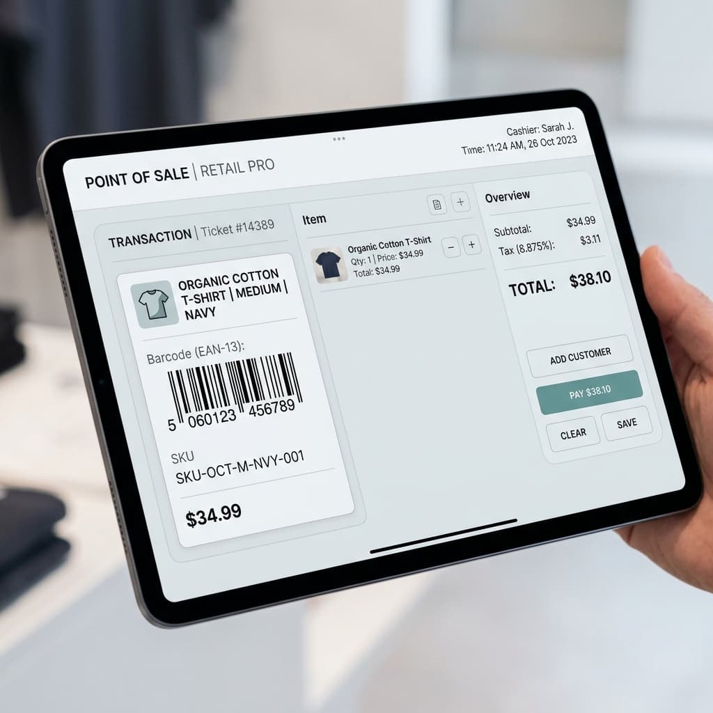 Barcode-fast billing